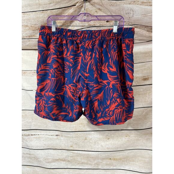 Sperry Mens Swim Trunks Size Large Floral Swimming Suit Hawaiian Shorts - Picture 2 of 11